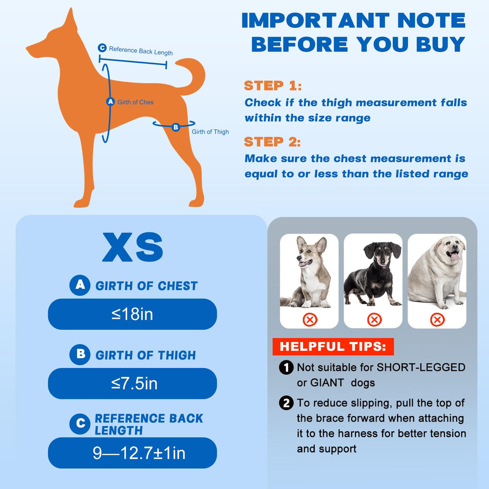 Pawfun dog knee brace easy-donning helps quick application for anxious pets.