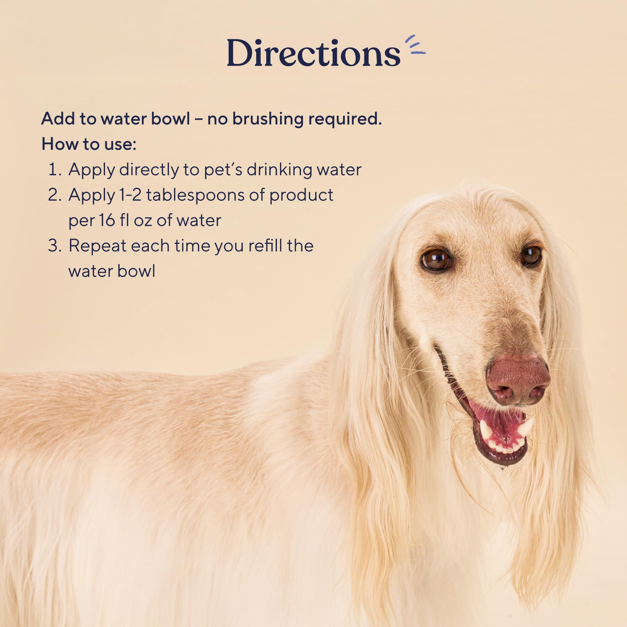 Pawfy dog dental care usage scene demonstrates effortless mixing for clean-tasting fresh water