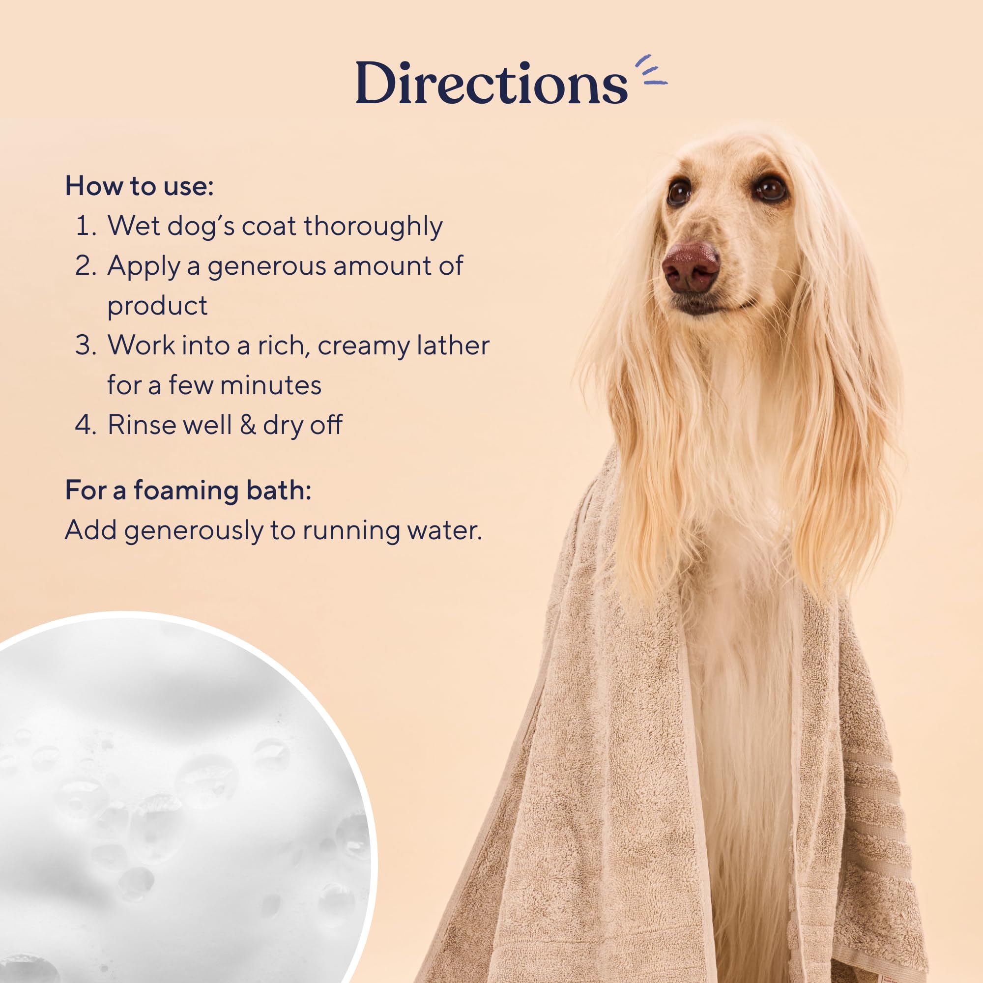 Pawfy natural care formula highlighting coconut, oatmeal and aloe vera benefits