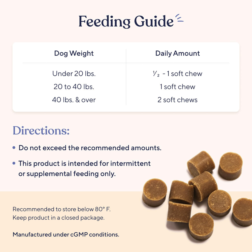 Pawfy Probiotics chews in bowl emphasize palatable texture for routine use