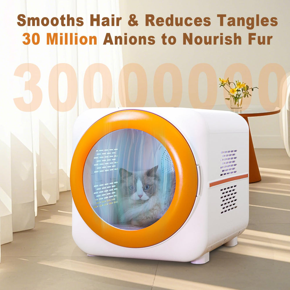 PawGalaxy Pet Dryer Box dimensions ensure space for pets.