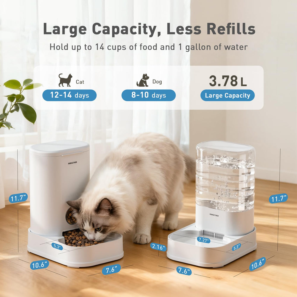 PAWGETHER anti-slip bottom pads keep bowls steady