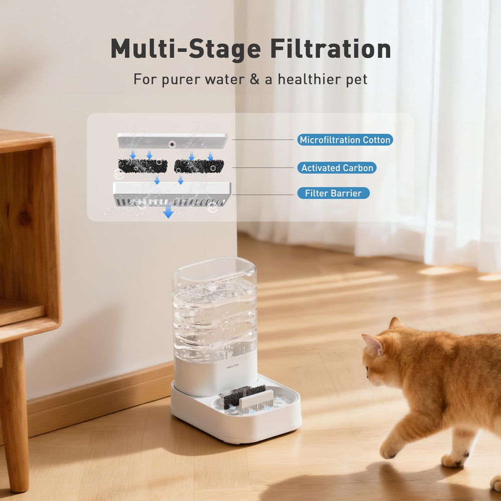 PAWGETHER large-capacity 3.78L bottle reduces refills