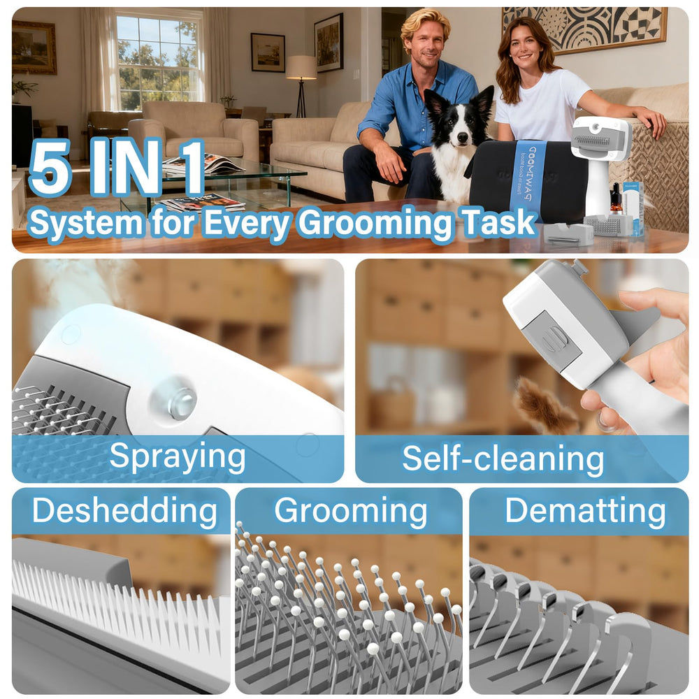 Pawimood waterless essence bottle boosts shine and odor control between baths.
