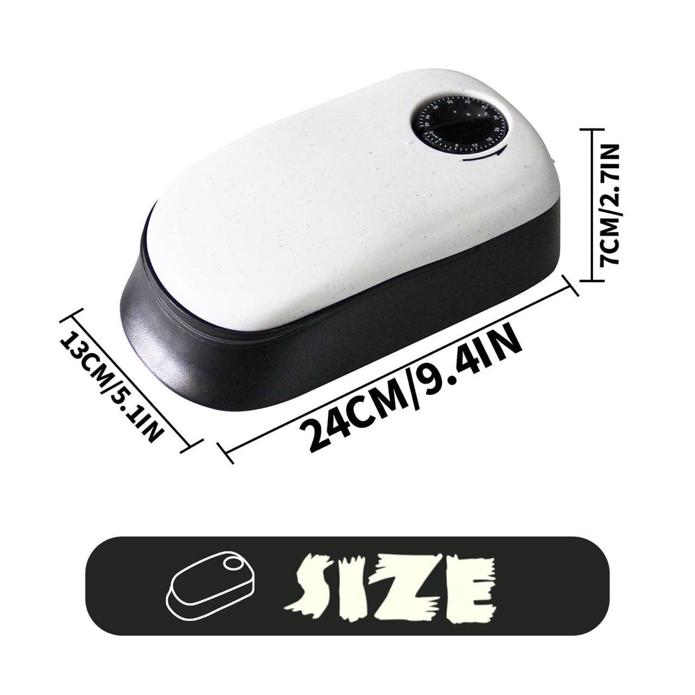 PAWISE Dishwasher-safe food tray allows effortless cleaning after meals.