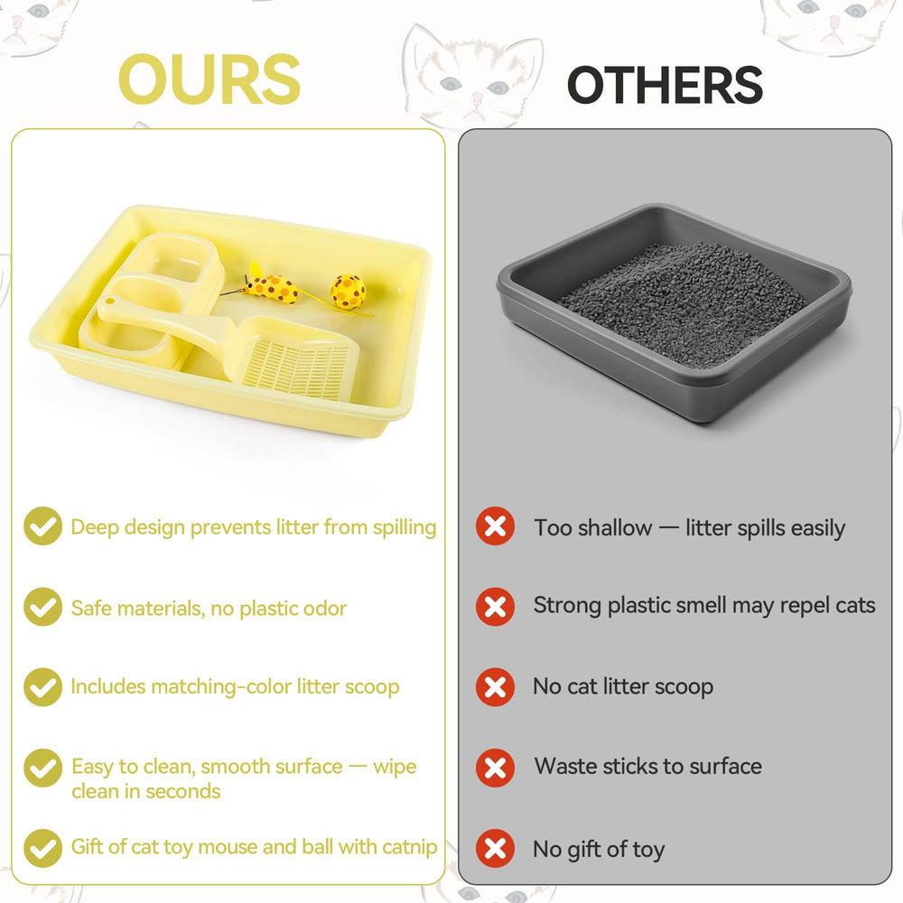 PAWISE cat starter kit travel-compact design for on-the-go use