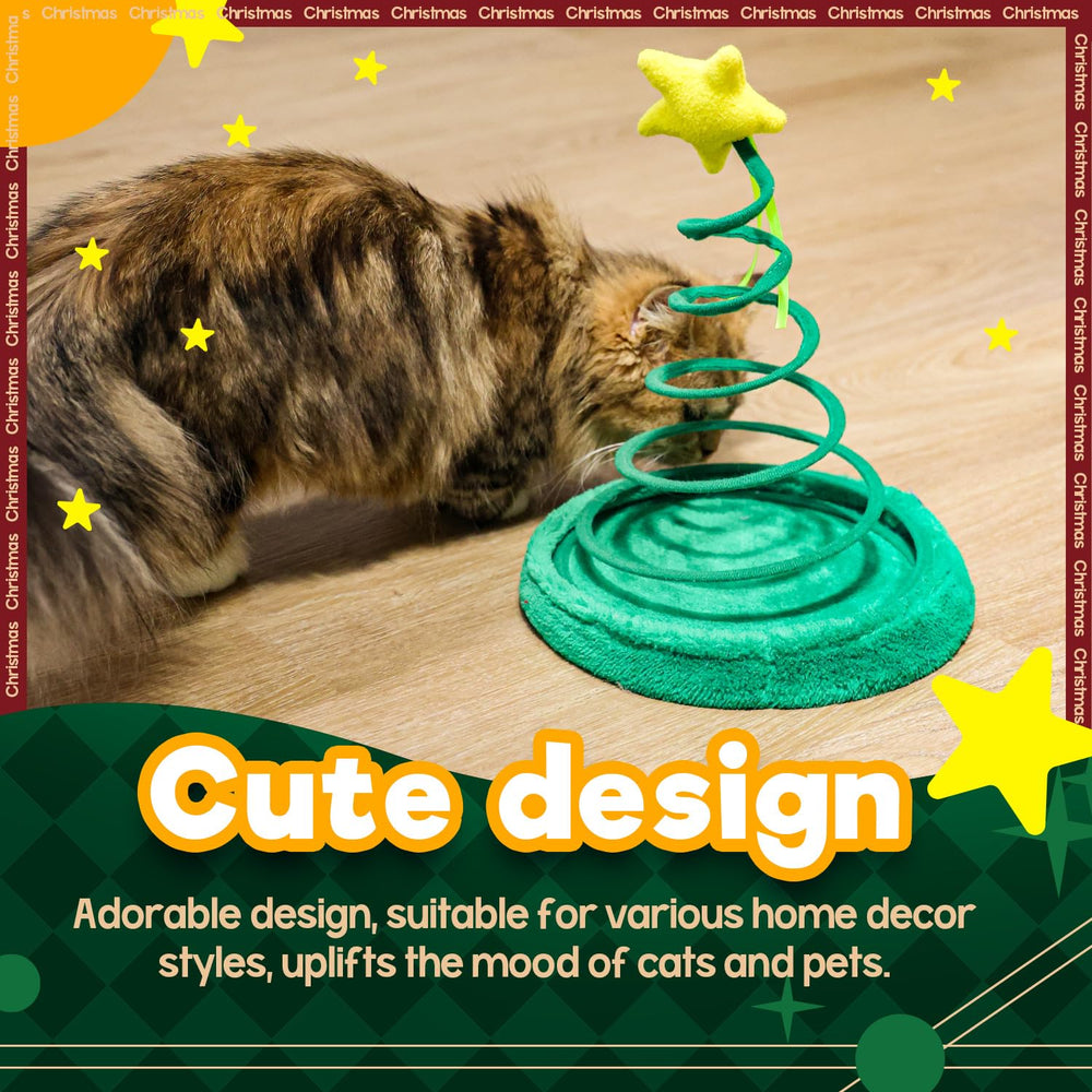 PAWISE Christmas Tree toy indoor-use friendly setup for cozy living rooms.