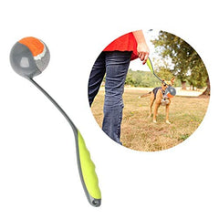 PAWISE dog ball launcher with ball for quick fetch sessions