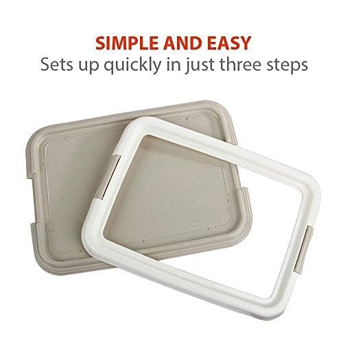 PAWISE floor-protection tray keeps surfaces dry and protected.