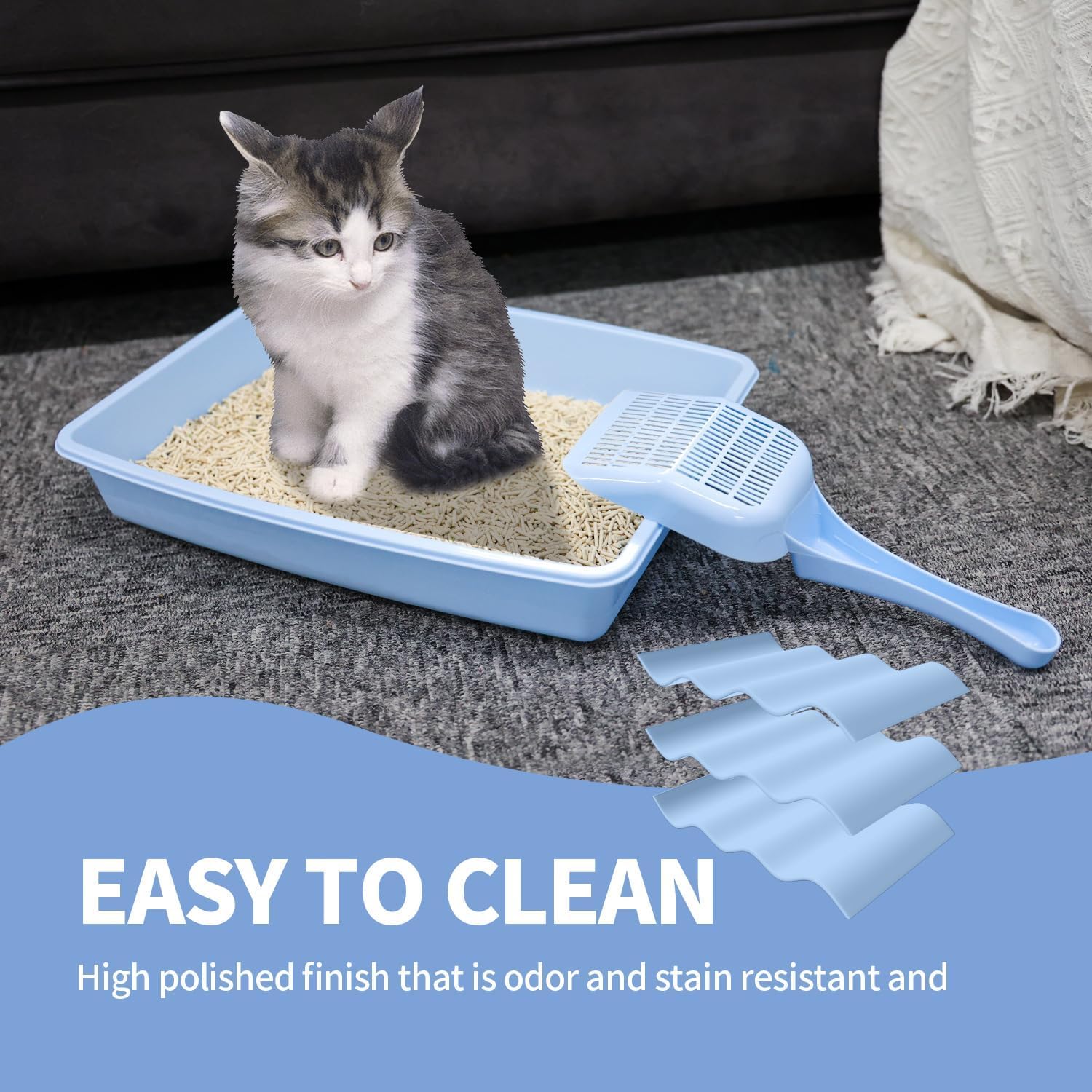 PAWISE dual-compartment cat bowls support feeding and hydration together.