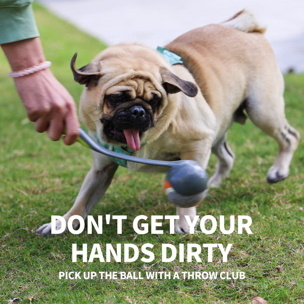 PAWISE ergonomic grip for comfortable long fetch sessions