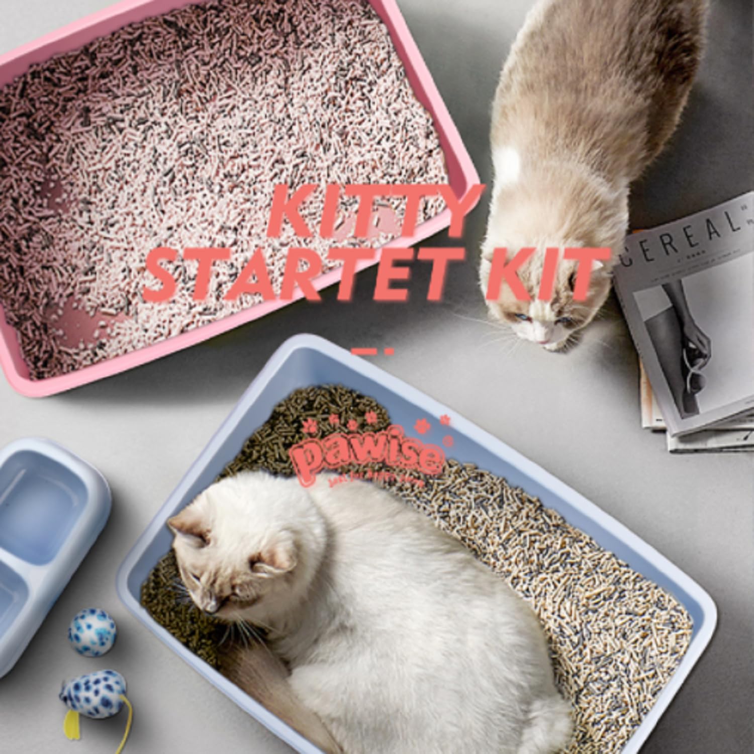 PAWISE travel-friendly-litter-box supports on-the-go litter needs for mobile households