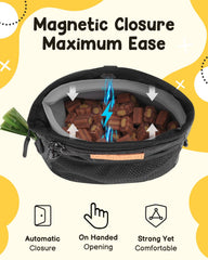 PawistaPal magnetic closure keeps treats secure with quick access.