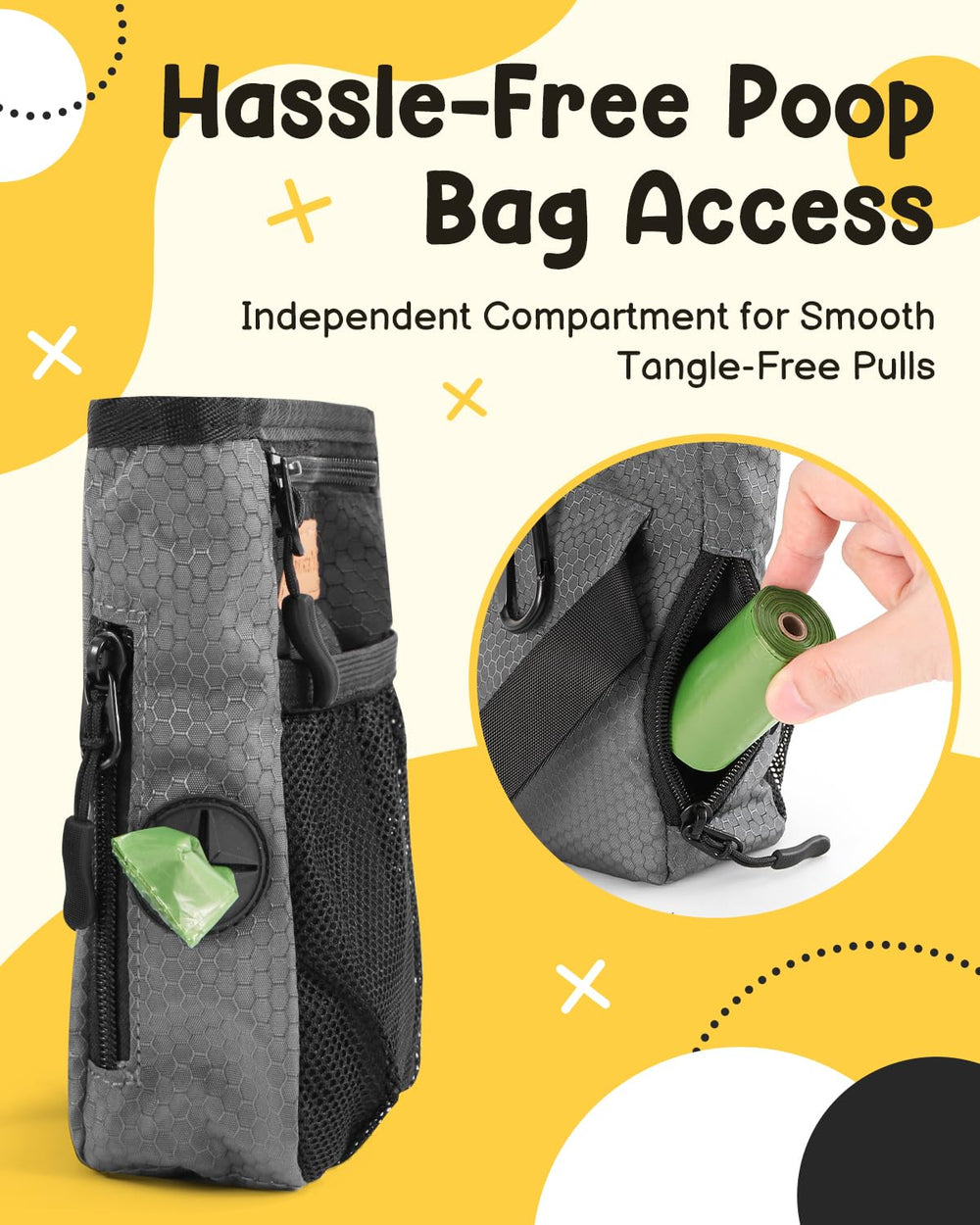 PawistaPal quick-release buckle option ensures reliable attachment on outdoor workouts.