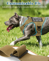 PawistaPal service dog vest padded comfort prevents chafing on extended wear