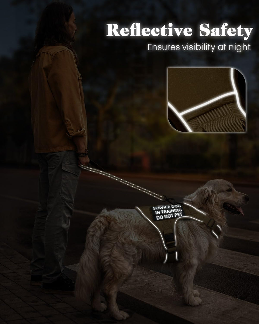 PawistaPal service dog vest size guide helps find the right fit