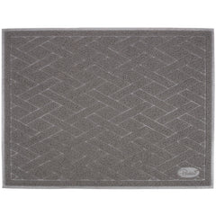 Pawkin cat litter mat uses Litter Lock mesh to trap litter.
