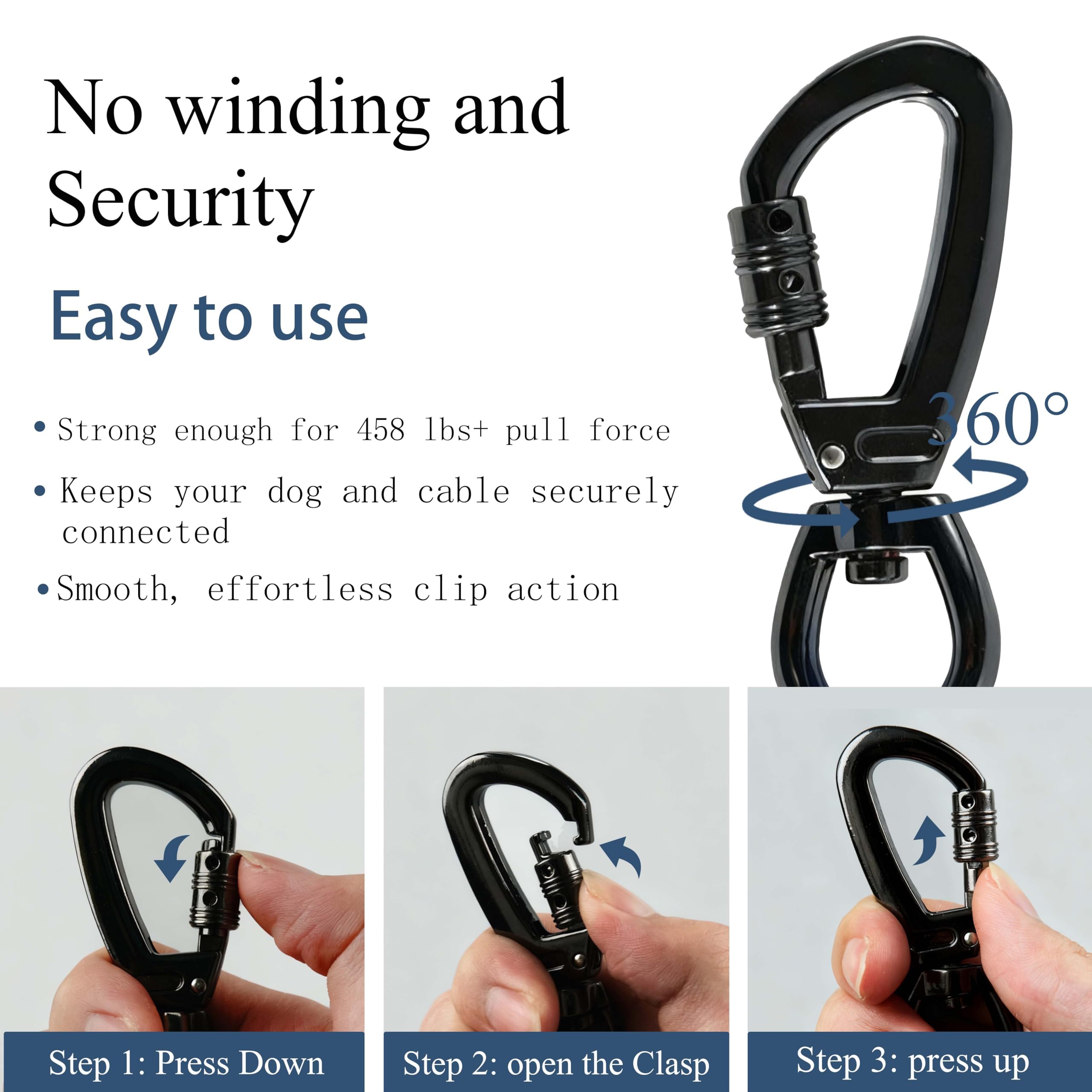 Pawkooly Rope Dog Leash suitable for small to large dogs