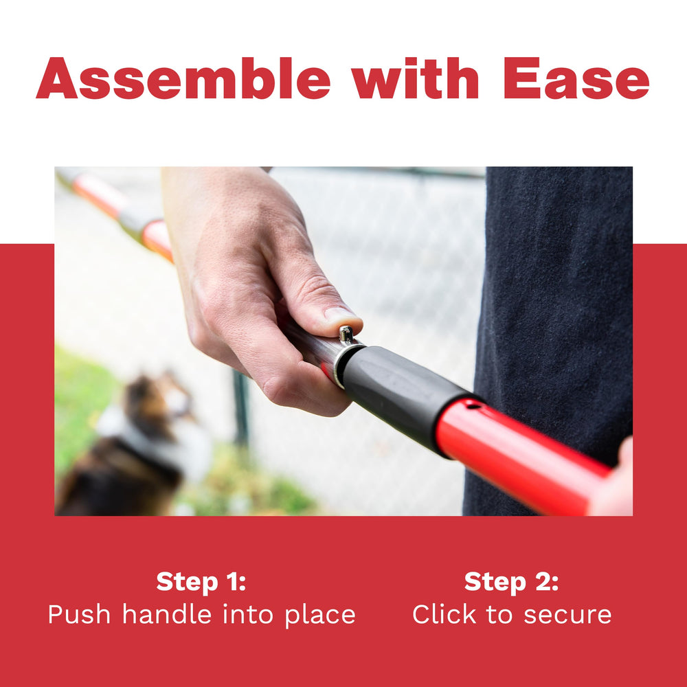 Pawler Pooper Scooper easy-clean-wash-off proves quick maintenance after use