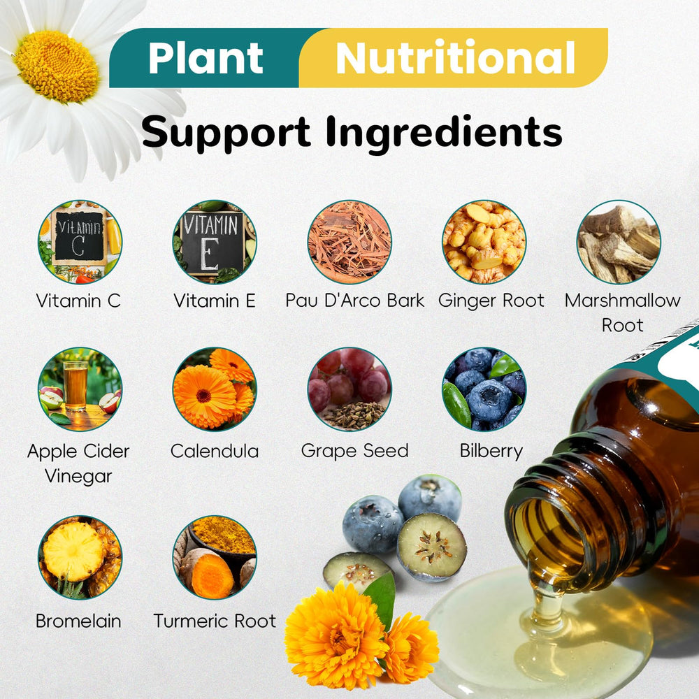 Pawlooza yeast infection drops for skin support irritation relief.