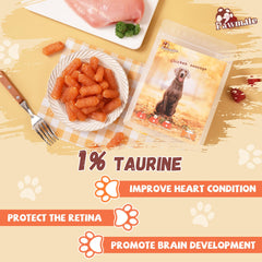 Pawmate dog treats chicken sausages soft-chewy snacks ideal for small and medium dogs