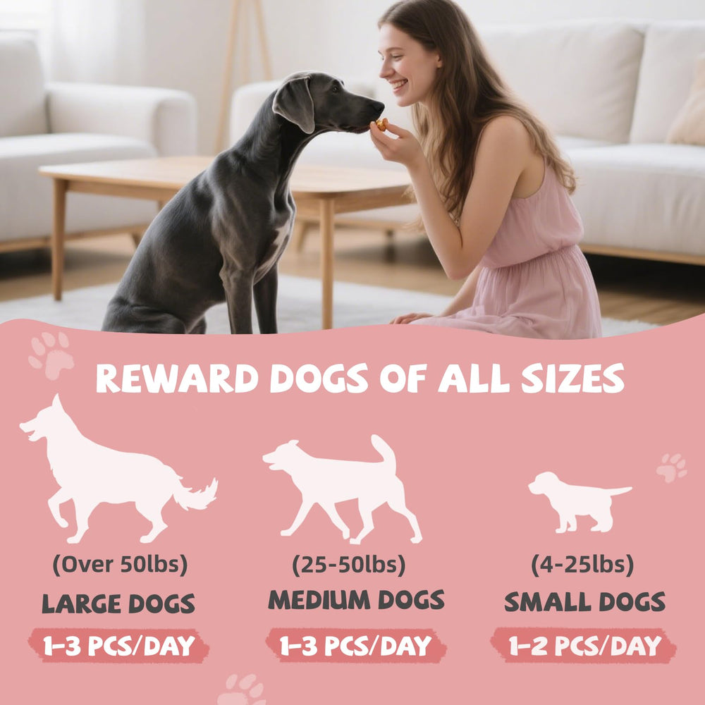 Gluten-free and grain-free formula, free from rawhide