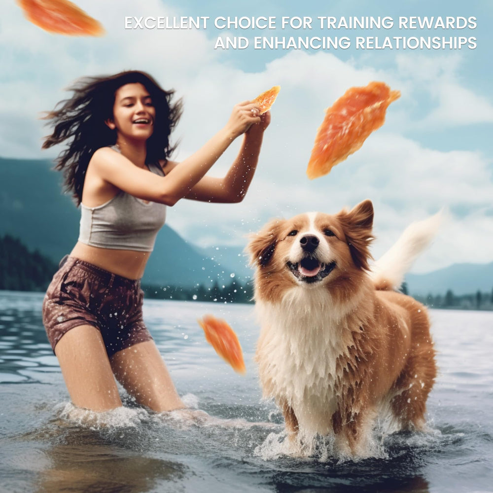 Pawmate grain-free chicken jerky care for digestion-friendly snack