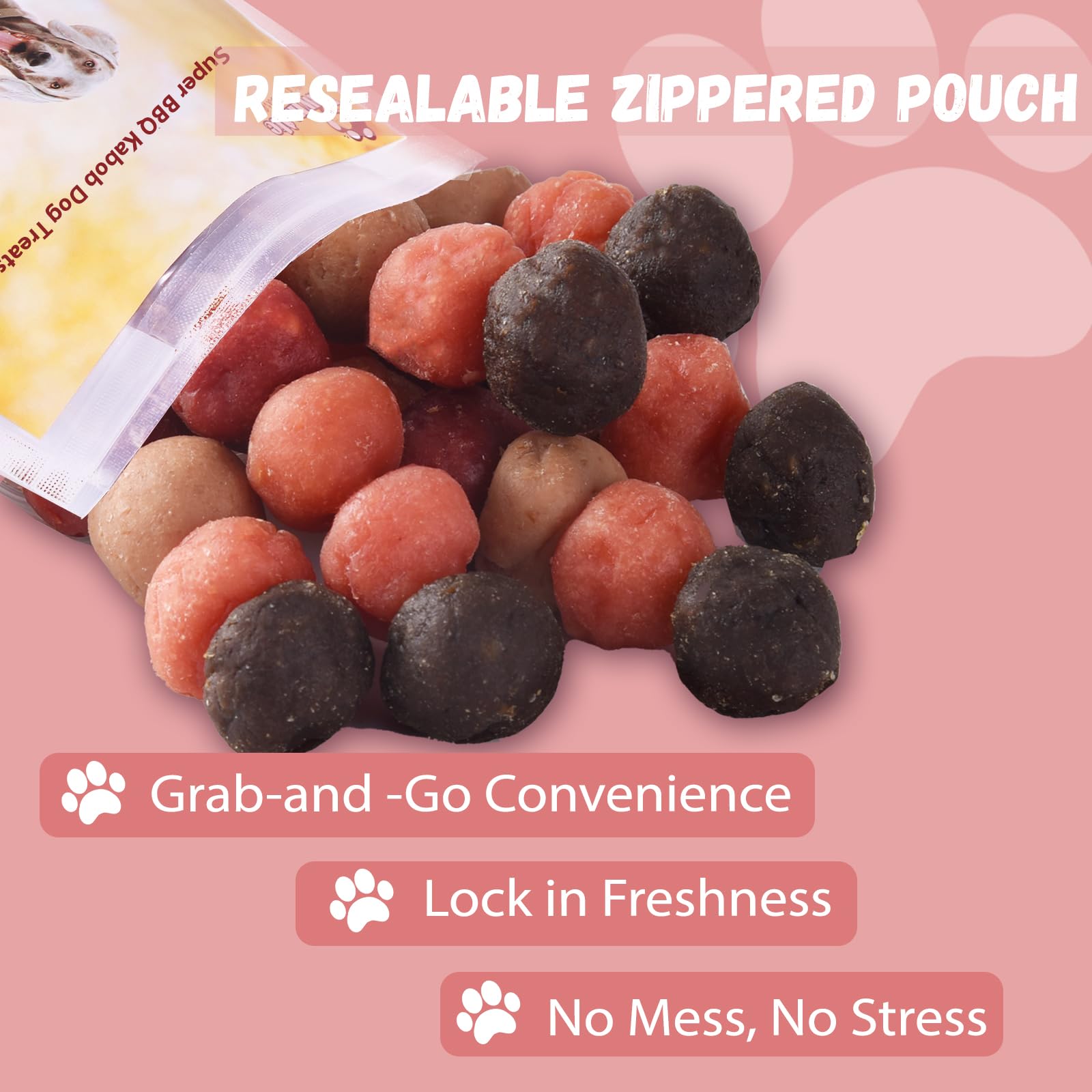 Pawmate kabobs open package ready for quick rewards or adventures