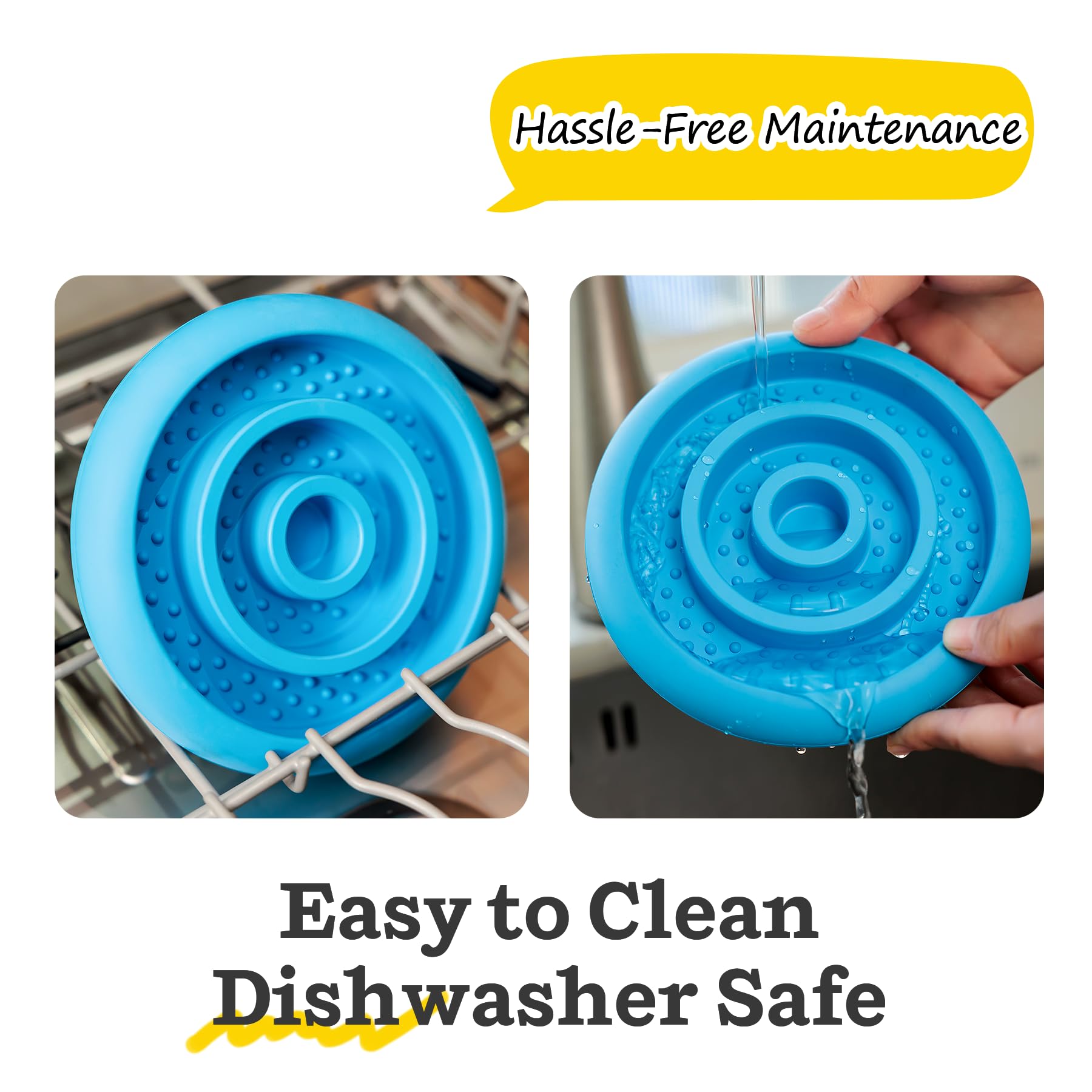 Pawnana slow feeder lick mat for medium and large dogs ensures versatile feeding enrichment.