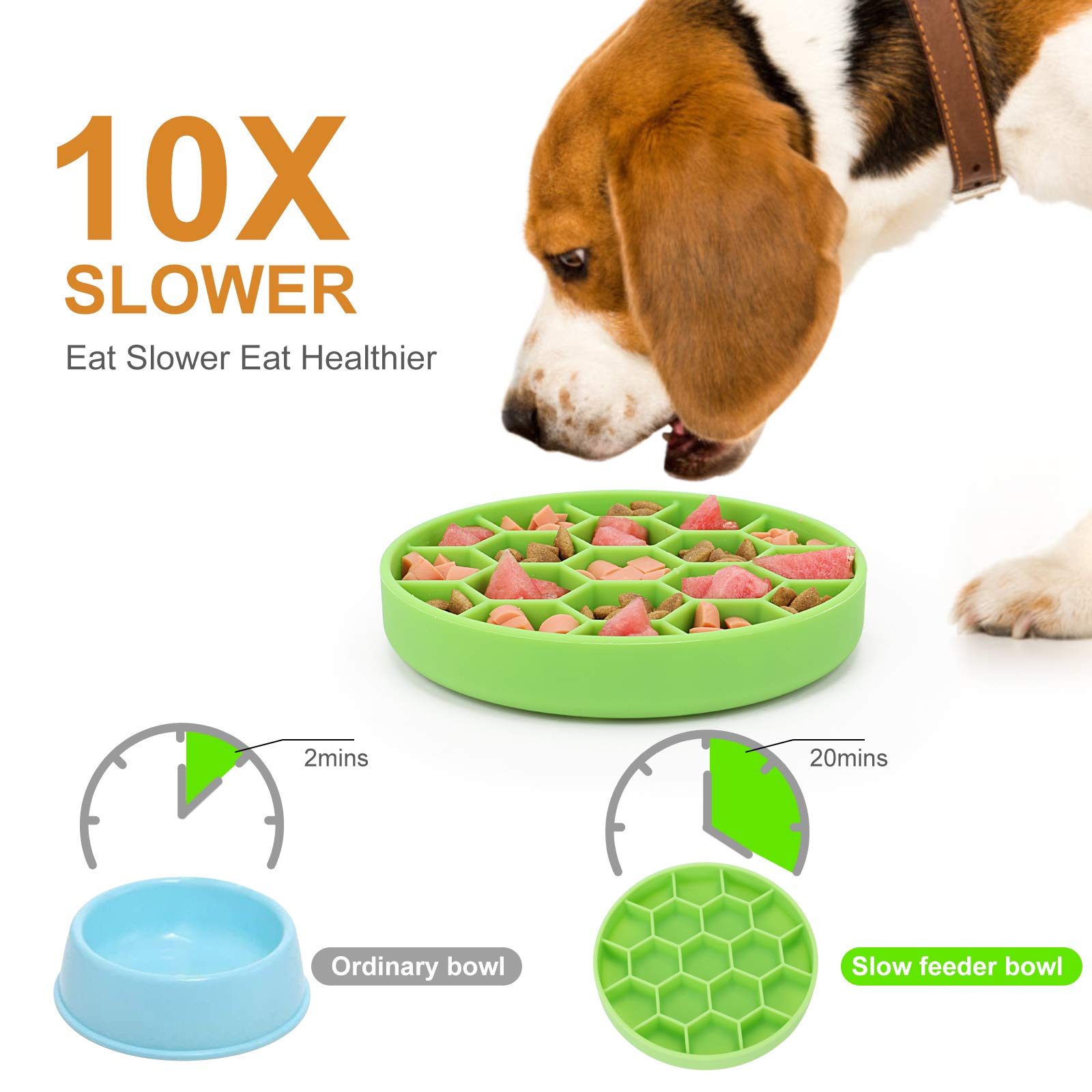 Pawow food-grade silicone ensures safe, durable feeding for pets.