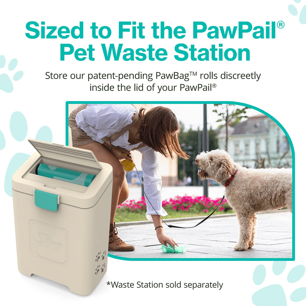 PawPail leakproof dog bags offer secure waste handling.