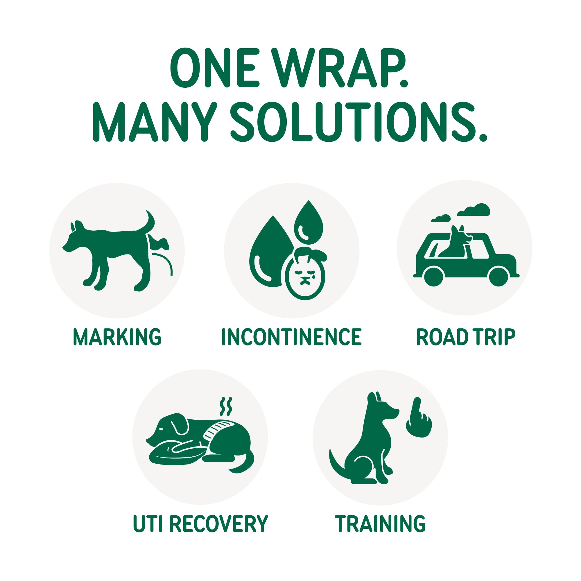 PAWPANG Copper Fit Mate Wrap S ideal for senior dogs and long-term wear.