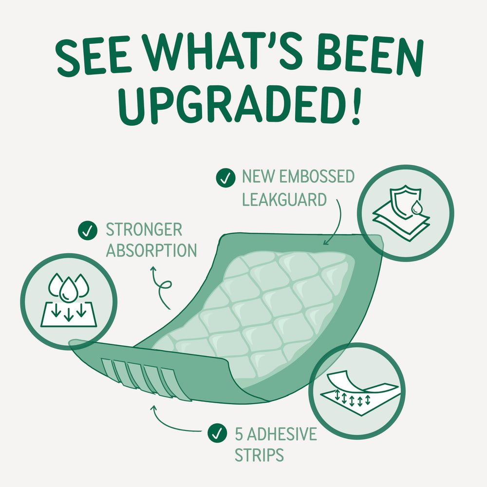 PAWPANG diaper liner adhesive strips secure fit to prevent leaks