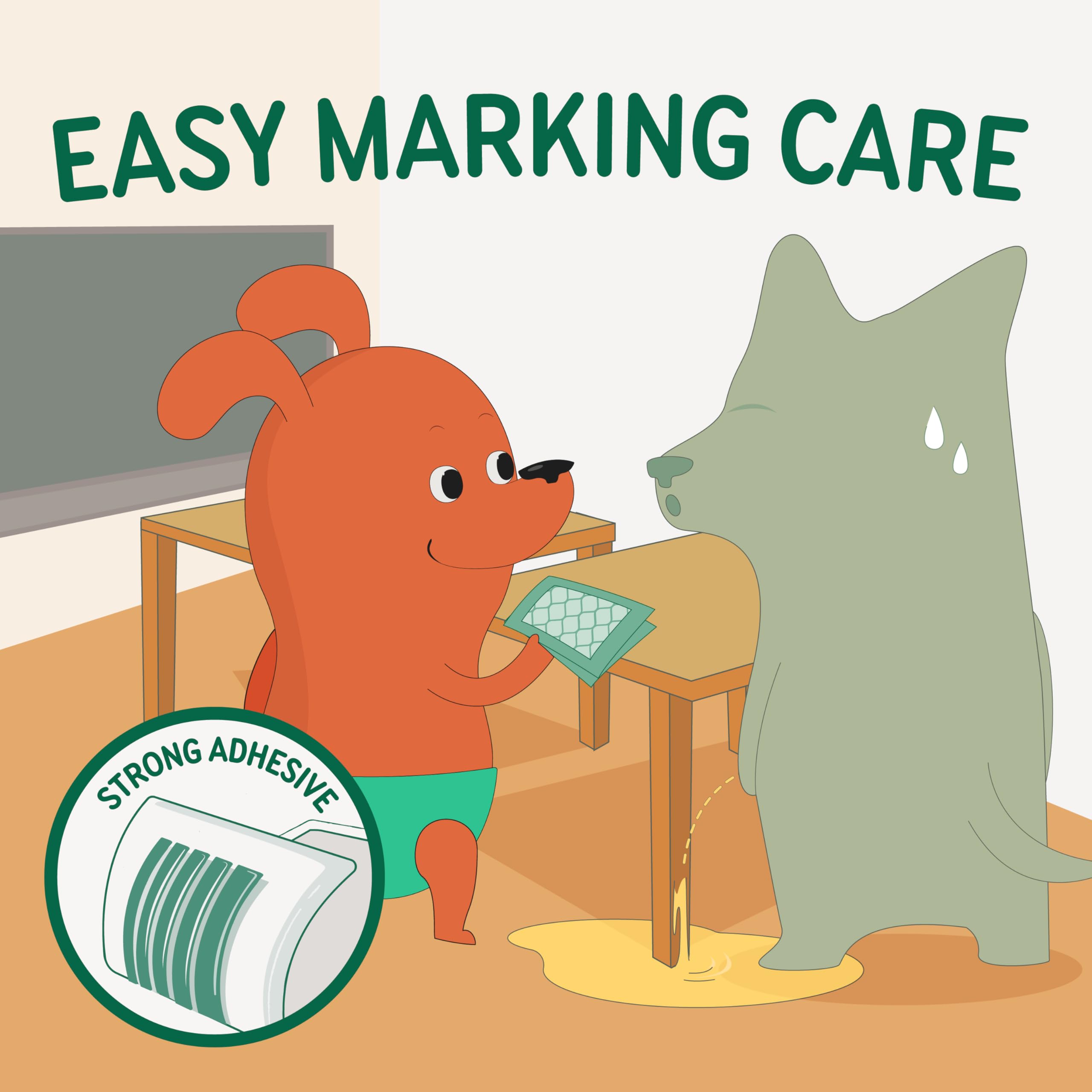 PAWPANG high-absorbency core locks in moisture for extended dryness