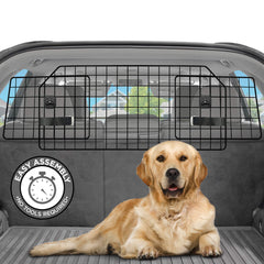 Pawple Dog Car Barrier universal-fit with secure cargo separation for safer trips.