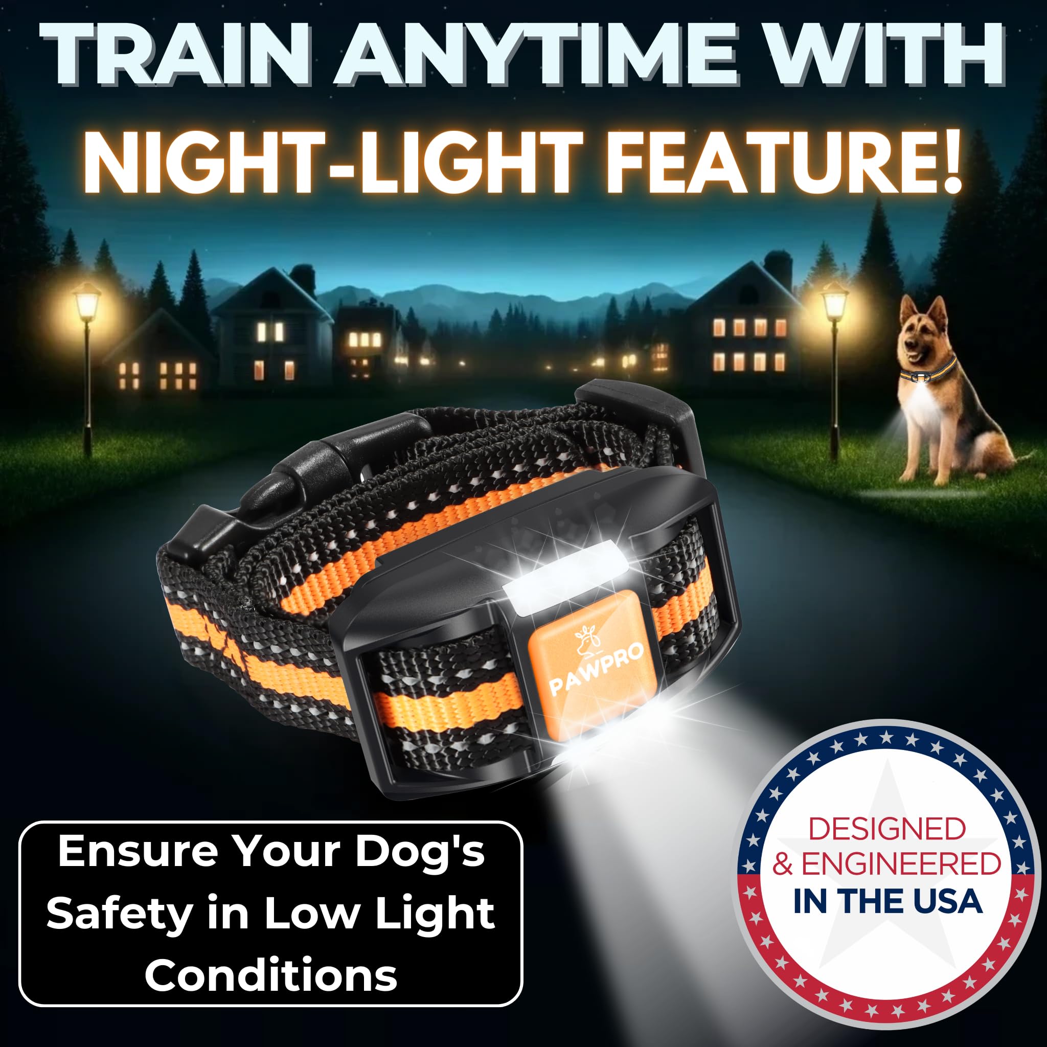 PAWPRO multi-mode options provide customizable cues and corrections for varied training needs.