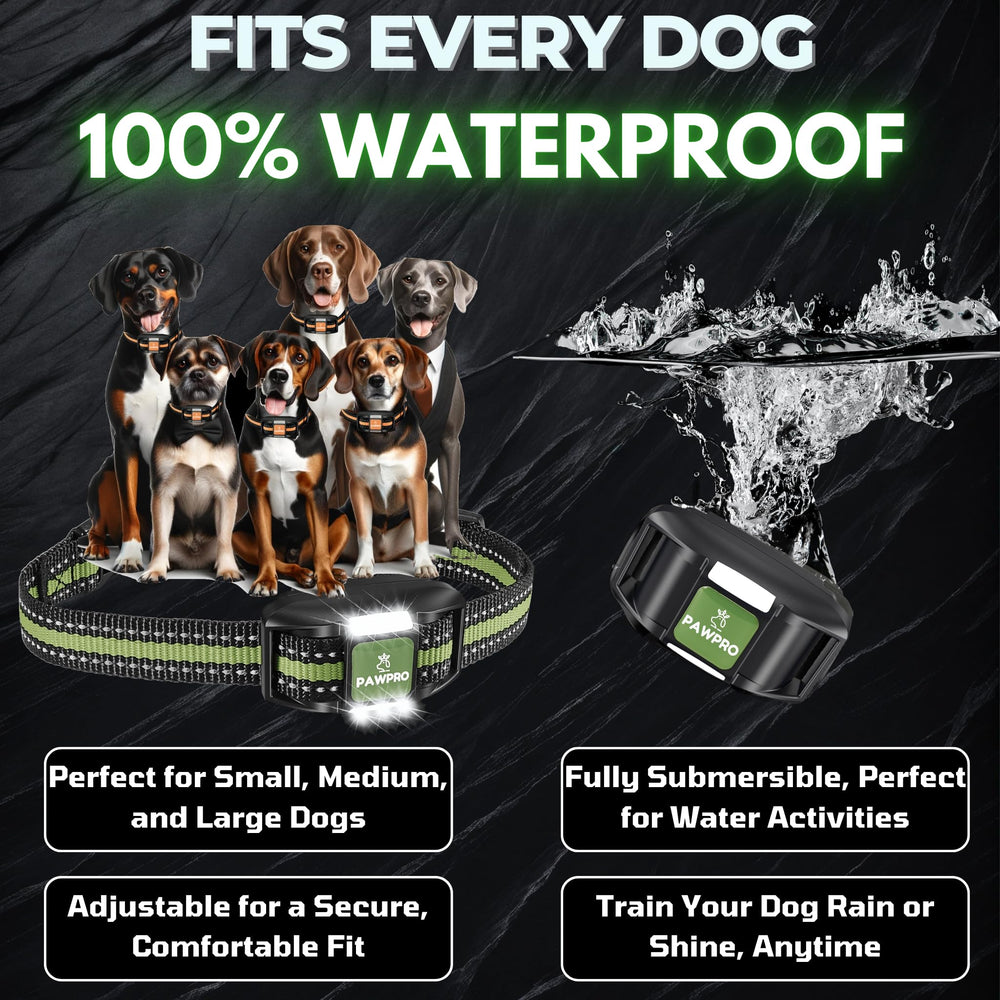 PAWPRO adjustable hypoallergenic fit suitable for a wide range of breeds.