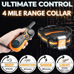 PAWPRO dual-channel remote enabling training two dogs at once