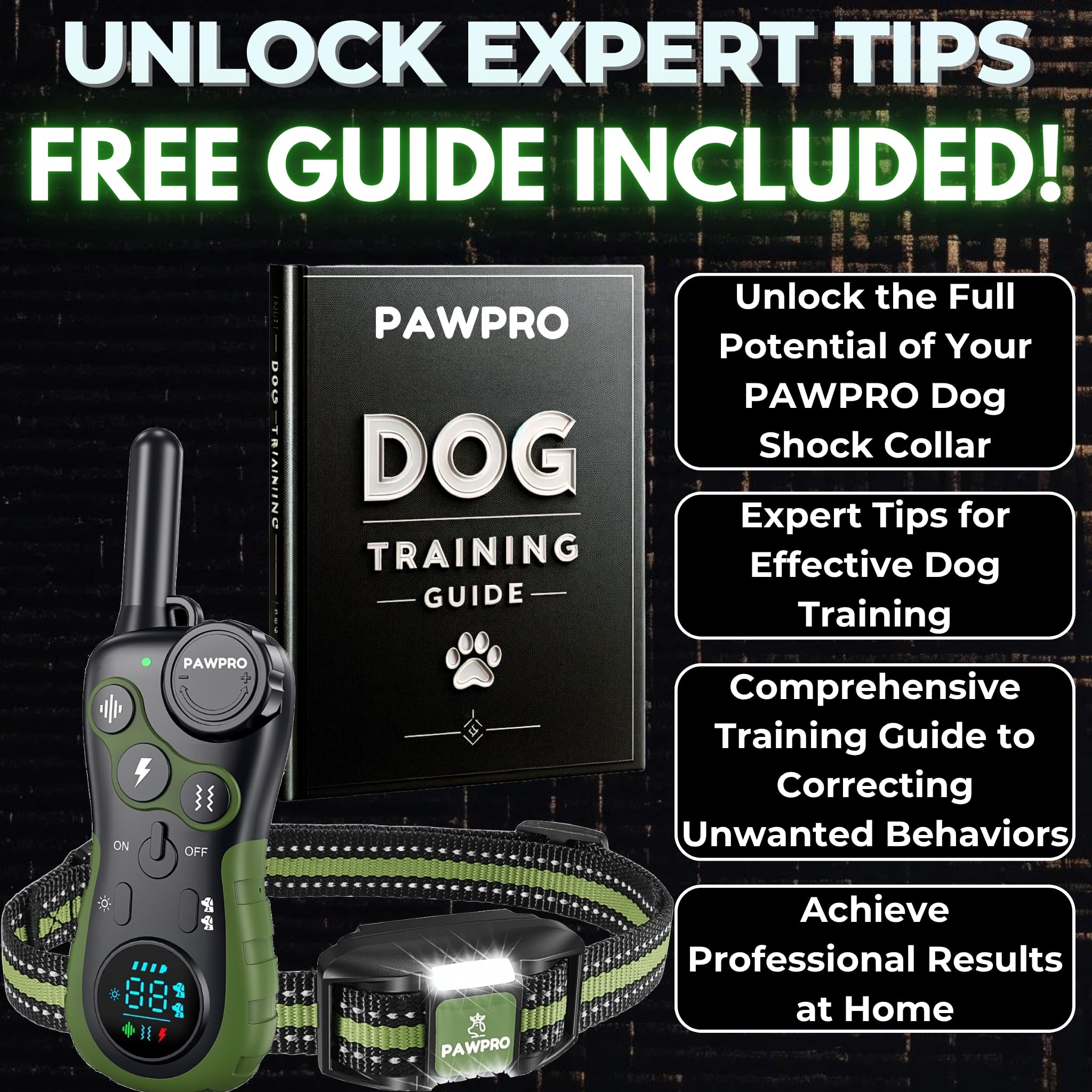 PAWPRO training guide included supports progress with simple actionable steps.