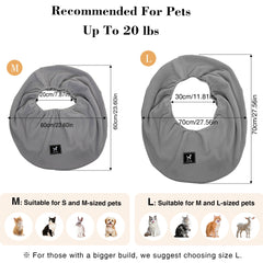 PAWPUBBY Cat Sling Carrier cat-snuggle-scene emphasizes warm indoor bonding