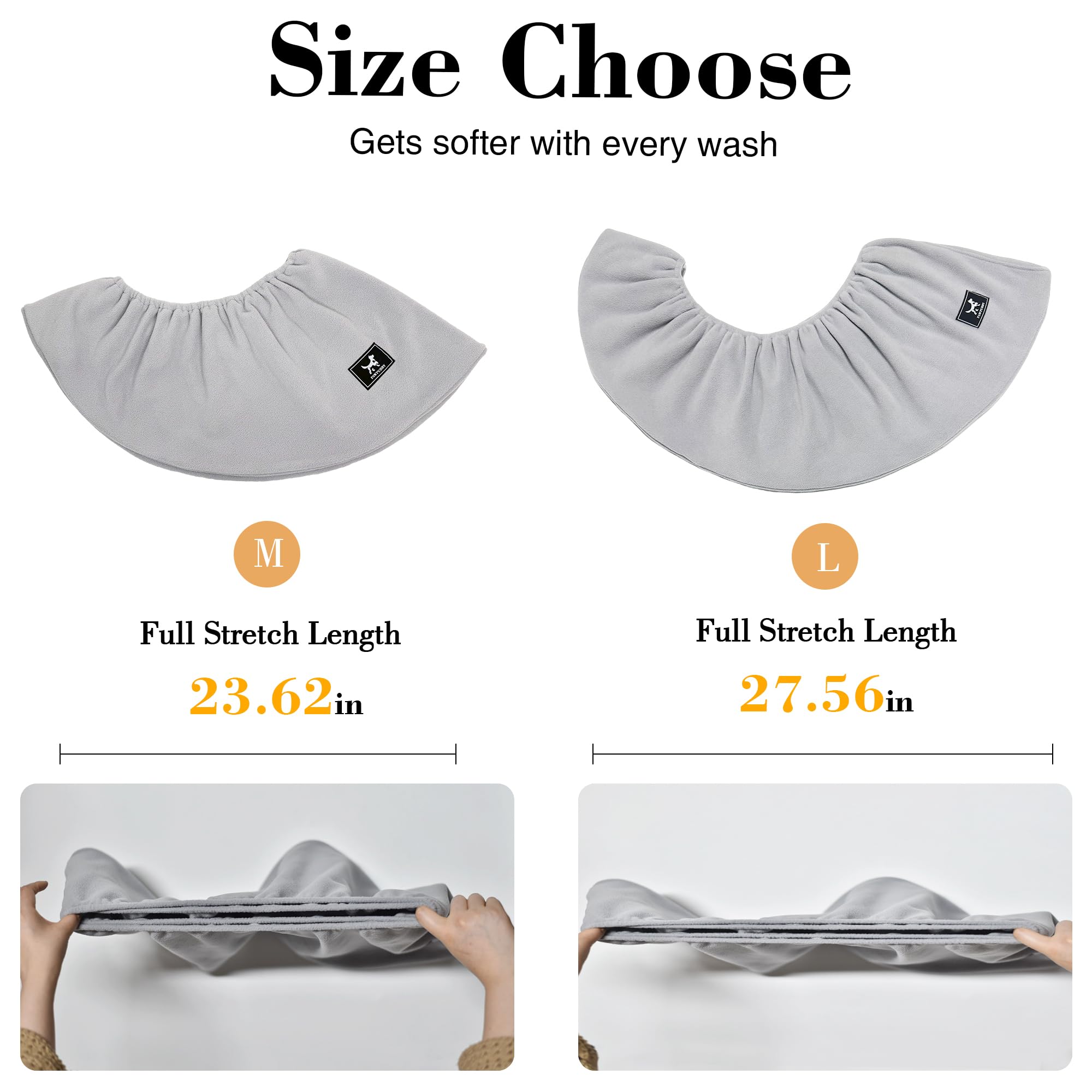PAWPUBBY Cat Sling Elastic Fit provides secure, snug comfort without buckles.