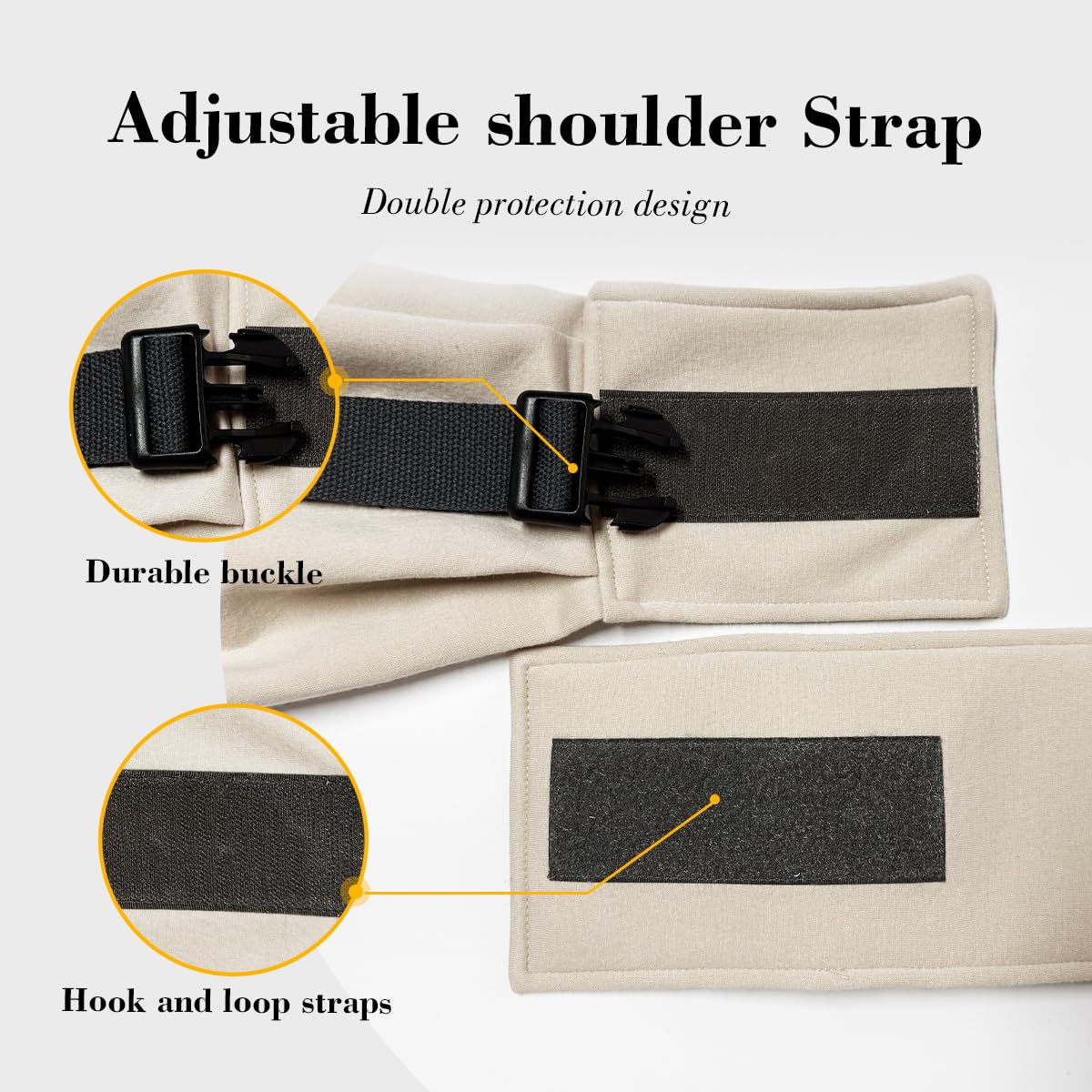 PAWPUBBY puppy carrier anti-escape buckle prevents openings during walks