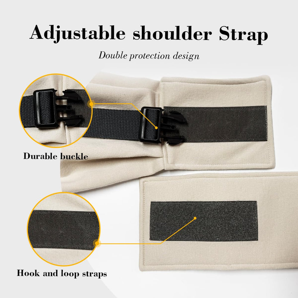 PAWPUBBY puppy carrier anti-escape buckle prevents openings during walks