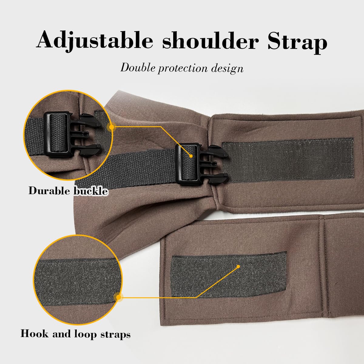 PAWPUBBY pet sling showcases pressure-relief design for comfortable carry.