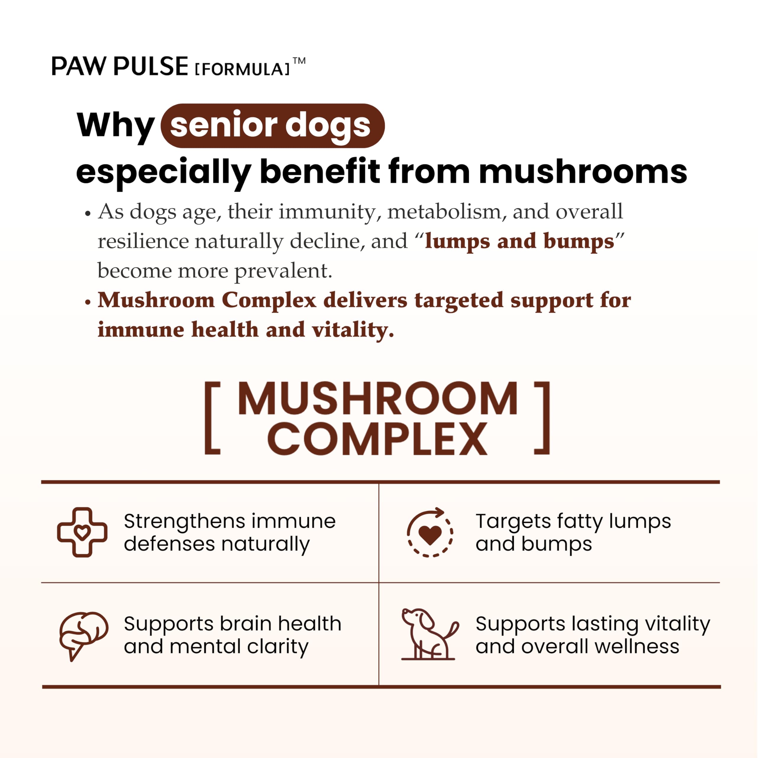 Pawpulse Formula soft chews close-up showing texture and palatability for seniors.