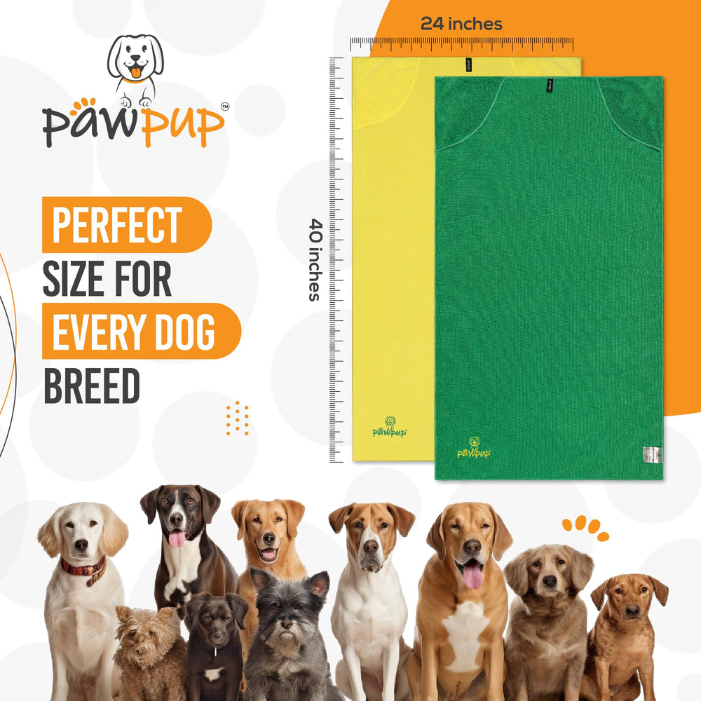 PAWPUP ultra-soft microfiber fabric touching fur with gentle absorbency.