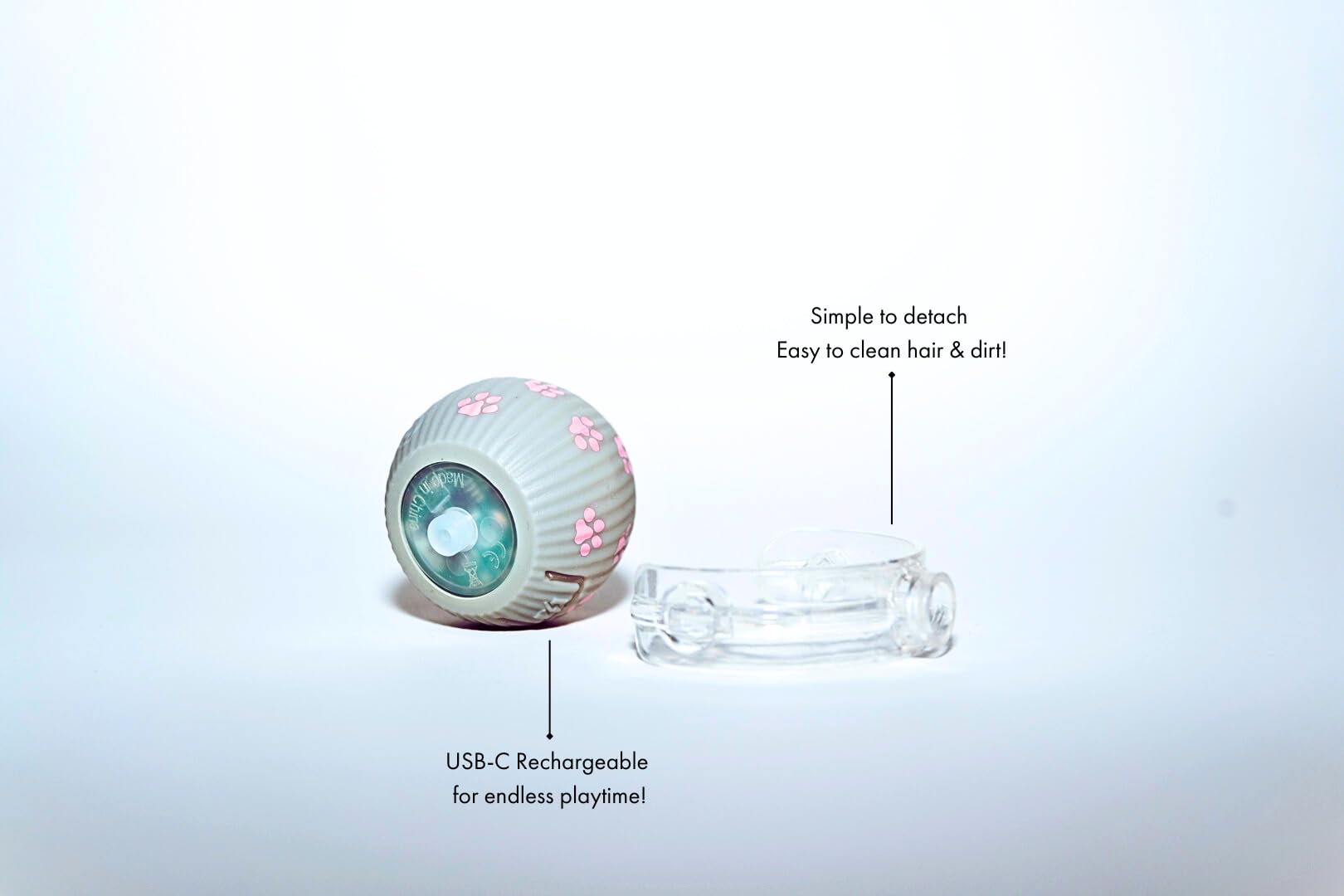 PAWQUÉR charging LED indicator helps track readiness for the next play.