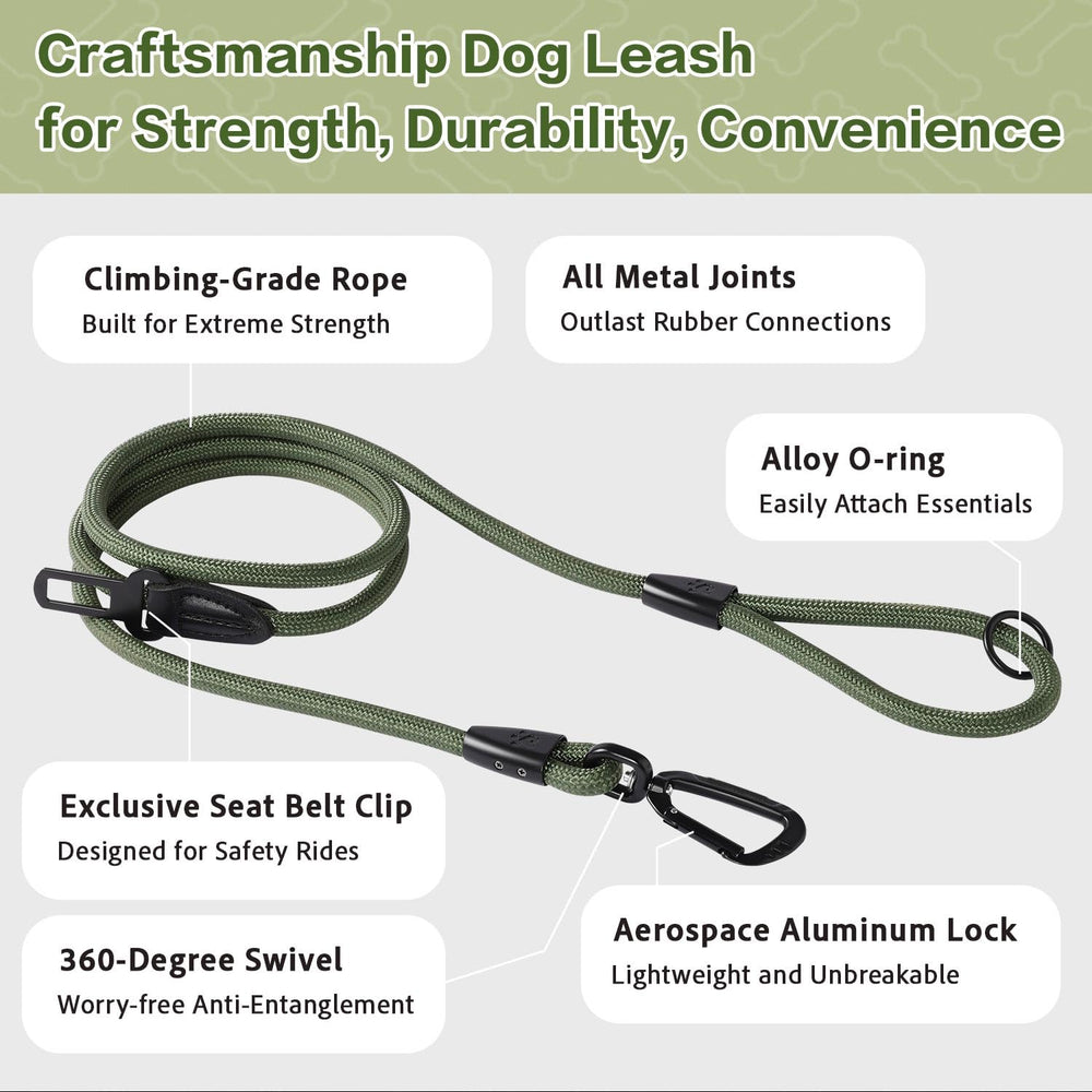 PAWS PASSION leash ergonomic grip ensures comfortable holding on long walks