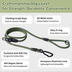 PAWS PASSION leash ergonomic grip ensures comfortable holding on long walks