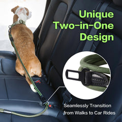 PAWS PASSION rope leash alloy O-ring adds convenient attachment points for bags or keys